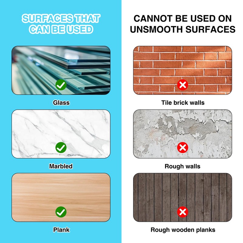 Framad 10PCS Multiple Purpose Shower Curtain Suction Cup Clips to