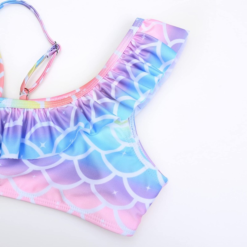 CHILDRENSTAR Traje de baño de dos piezas para niñas con
