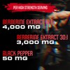 Berberine Extract Capsules - 7050mg Formula Pills with Black Pepper
