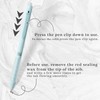 Temiary 18 Pcs Retractable Erasable Gel Ink Pens, 8 Pens