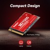 KingSpec 512GB PCIe 4.0 M.2 2242 SSD - Read Speed