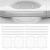 Diyfixlcd Clear Car Door Cup Handle Scratch Protector Sticker Car