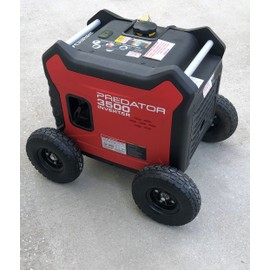 All Terrain 10" Pneumatic Tire Wheel Kit with Locking Hub Compatible with Predator 3500 Watt Inverter Generator