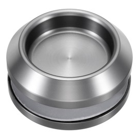 PATIKIL Round Sliding Glass Door Handle, 304 Stainless Steel Back-to-Back Bathroom Door Handles Pull Knob 2.3" OD with Screw for Shower Balcony Office Sliding Doors, Gray