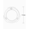 SHINKXMT Motorcycle Engine Cover Left Crank Case Cover Left Engine