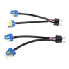 2pcs Headlight Bulb Conversion Wire 9003 H4 TO 9005 9006