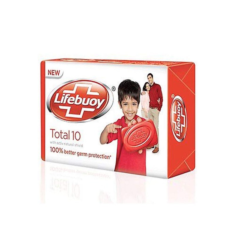 Lifebuoy Total 10- Soap Bar - 125g X 12 Bars