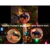 H068 Hand-made Christmas Ornament horse polo pony maroon orange VT