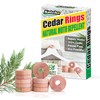 Katcha® Cedar Rings - 100% Natural Cedar Moth Repeller for