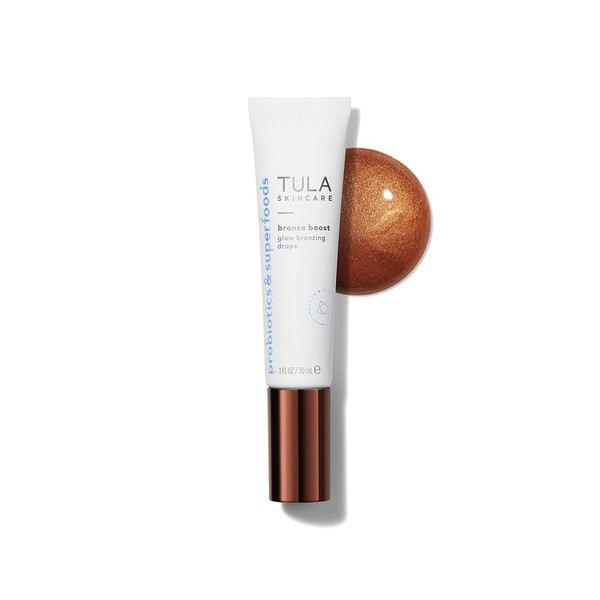 TULA Skin Care Bronze Boost Glow Bronzing Drops - Provides