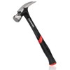 STARWORK One Piece Rip Hammer with Comfort Grip Handle for