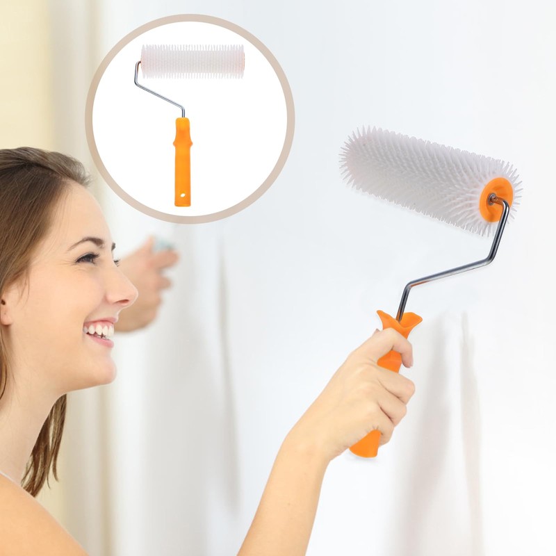 DOITOOL 1 PC Roller Foam Paint Brush Trim Paint Foam