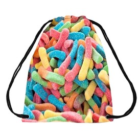 Sweetz-A-Riffic Candy Themed Sling Bag (Gummy Worms)