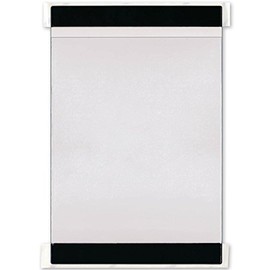 StoreSMART - Double Face Adhesive Window Display - Black Header & Footer - 50 Pack - DF2003S-BK-50