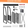 WALMANN Wall Mount Golf Bag Organizer, 2 Golf Bags Stand