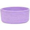ABenkle Small Woven Basket, Empty Tiny Shallow Storage Basket, Mini