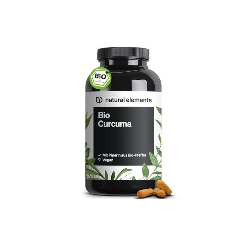 Organic Turmeric – 240 Capsules – 4542 mg Organic Turmeric