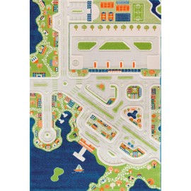 IVI Mini City 3D Play Rugs, X-Large
