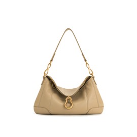 JW PEI Women's Jayla Metal Pendant Embellished Shoulder Bag - Khaki