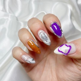MunNail Unique Nail Tip - Round / MunNail 유니크 네일팁 - 라운드