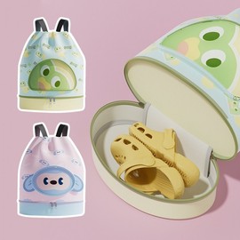 Character Waterproof Swim Bag Beach Backpack for Pool & Water Park Dry Bag Green