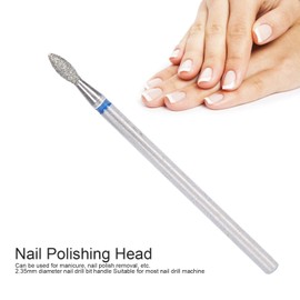Prácticas Brocas Para Uñas, 50 Piezas De Pulido De Uñas, Accesorio De Repuesto Para Cabezal De Molienda, Herramienta De Manicura Para Uñas De Gel Acrílico, Cutícula, Limpieza, Pedicura(M-2,3 Mm)