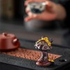 Handcrafted Color-Changing Resin Snake Tea Pet – A Symbol of