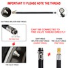 WEAVERBIRD Car Tire Hoses, Tire Valve Air Hoses Portable Compressor