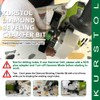 KURSTOL Diamond Cone Tile Bit - Diamond Countersink Drill Bit