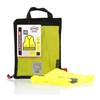 HEYNER® High Visibility Vest Set of 2 with Certificate Yellow