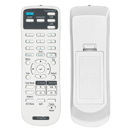 219863500 Remote Control Compatible with Epson Projector EB-E01 EB-E10 EB-E20 EX3280 EX5280 EX9230 VS260 EB-X06 EB-X49 EB-X51 EB-X500 EB-E500 EB-720 EB-750F EB-1485Fi EB-1480Fi Replacement Controller