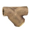 Watts LF777M1-20 Wye Pattern Strainer, 3/8 Inch, Threaded End Connections,