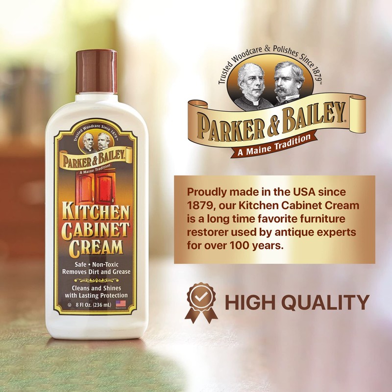 Parker & Bailey Kitchen Cabinet Cream - Multisurface Wood Cleaner