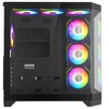 PC Gaming ATX Case Iceberg Crystal Edge Full Panoramic View