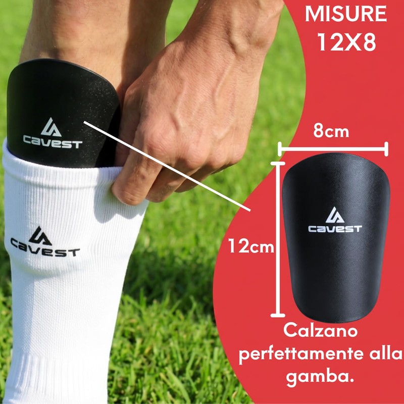 Cavest Mini parastinchi da calcio per bambini e adulti, piccoli,