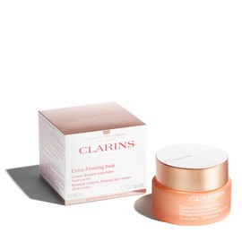 Clarins Crema de da para control de arrugas extra reafirmante para todo tipo de piel, 1.7 onzas