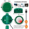BIGMONAT Cordless Landscape Light Rechargeable, Color Changing Planter Spotlight Indoor