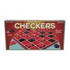 Family Classics Checkers -- With Folding Board and Interlocking Checkers