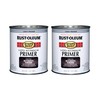 Rust-Oleum 8781502-2PK Stops Rust Flat Aluminum Primer, 32 FlOunce (Pack