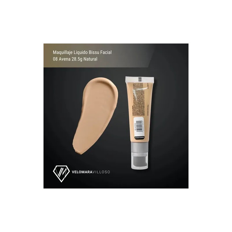 Base de maquillaje Bissú Maquillaje Líquido Tono Avena