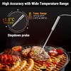 ThermoPro TP20B Black 500FT Wireless Meat Thermometer with Dual Meat