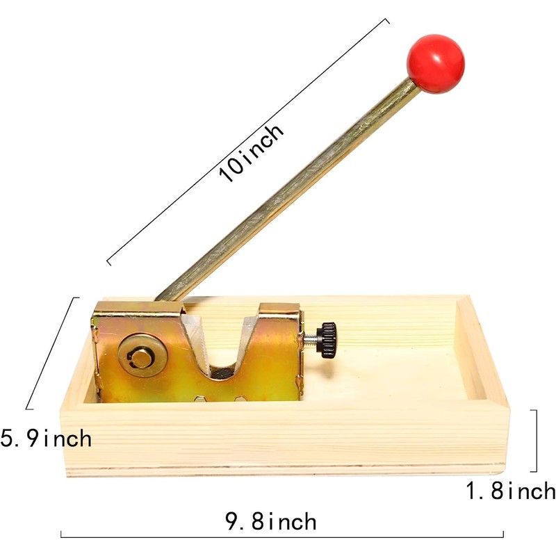 HXC-BLG Nutcracker, walnut cracker, nut cracker with lever function, adjustable