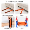 Generic 2-Person Lifting and Moving Straps，Lift and Carry Furniture, Appliances,