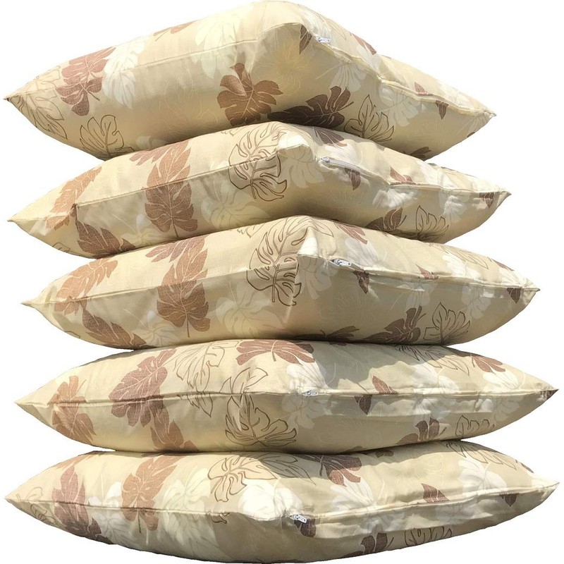 Set of 5 Zabuton Cover 55 59cm Made in Japan