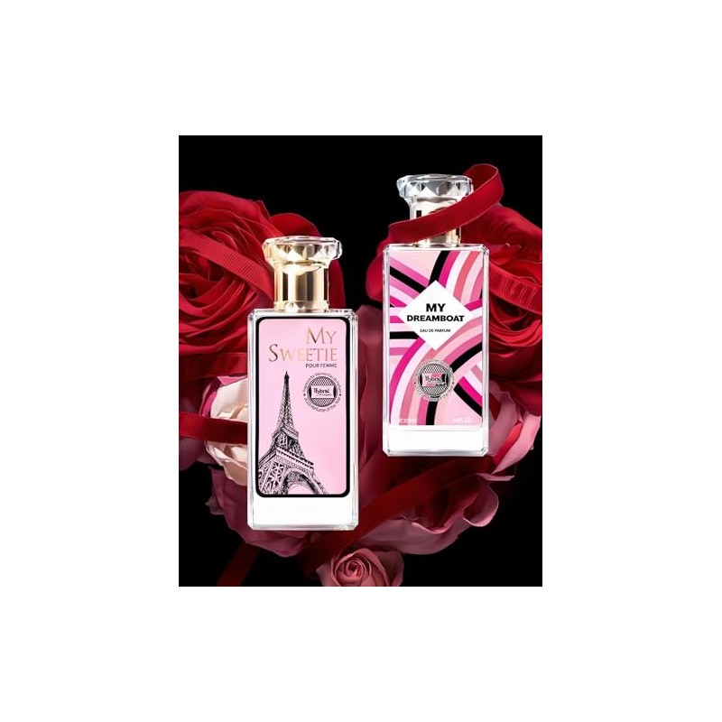 Hybrid & Company Women 2 Pcs Attractive Perfume Natural Spray
