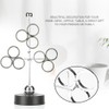 Electronic Perpetual Motion Revolving Celestial Model Kinetic Art Craft Desk