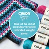 CARON Simply Soft Speckle Yarn, Blue Gingham
