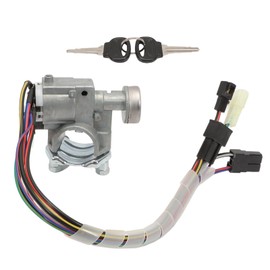 Taesayl Ignition Starter Switch with Key and Wire UB3976290 for 1986-1993 Pickup B2000 B2200 B2600 US681 UB39-76-290