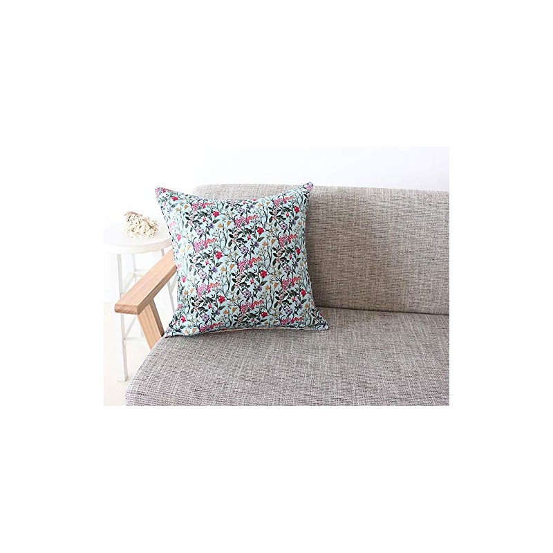 DDintex FLORET LONDON Cushion Cover Rockwood Blue 45x45cm [With Liberty