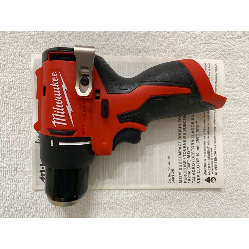Milwaukee New Milwaukeel 3401-20 M12 12V 12 Volt 3/8” Sub-Compact